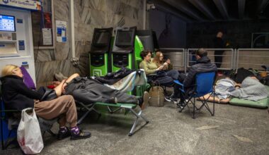 Russia launches massive attack on Kyiv - as Poland scrambles jets and closes airspace | World News