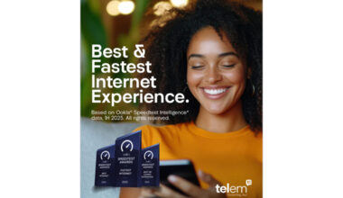 TelEm earns triple honour  at Ookla Speedtest Awards
