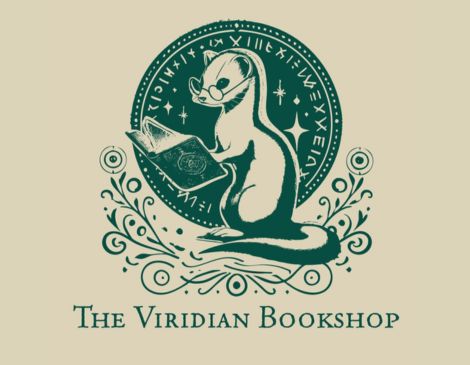 The Viridian Bookshop logo