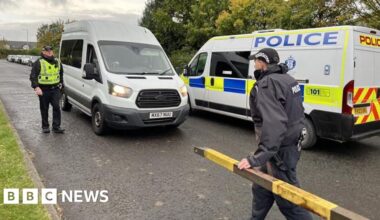 'African tribe' who camped in Scottish woodland evicted by police