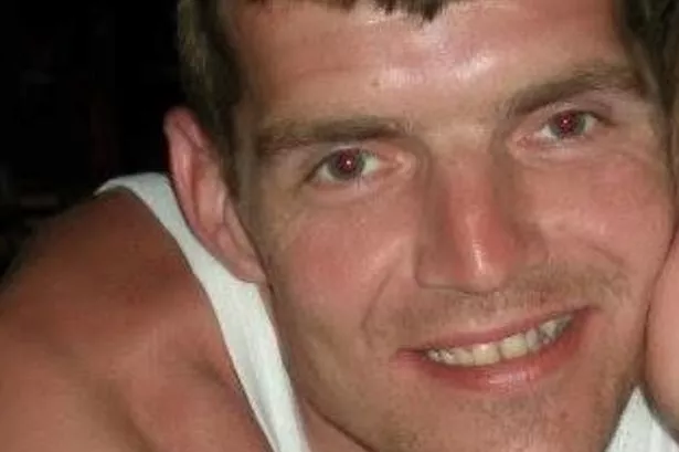 Family issued photo of the victim of the stabbing in Uplands Road in Handsworth at the weekend, Barry Davison, with Stewart McInnes, 43, charged with his murder