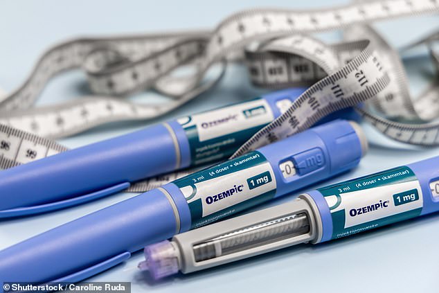 Around 2.5million Britons are thought to be having weight-loss injections such as Mounjaro and Ozempic (Stock Image)