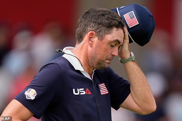 Keegan Bradley had a disastrous few days as USA captain at this year's Ryder Cup