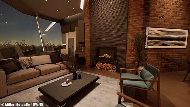 Developers say new owners could take things even further ¿ applying to add extra rooms, gyms or even a sauna spiralling skywards to create one of the most extraordinary homes in Britain