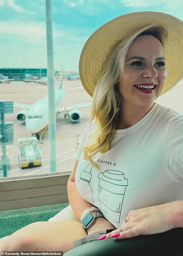 She now wants to warn others about her experience and believes the rule 'should be made clear' when booking flights in the EU with airlines