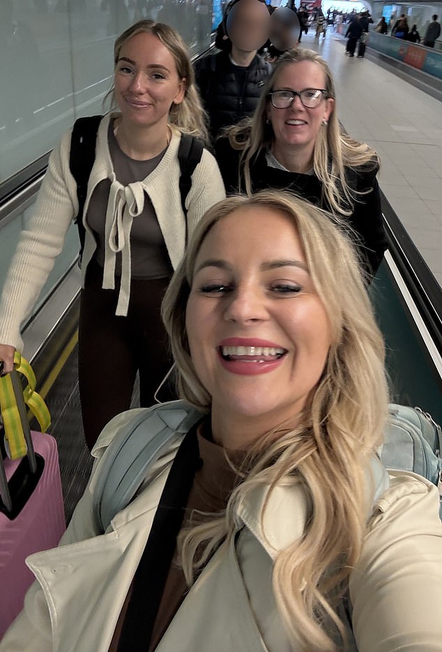 Chelsea Rodd was excited to fly to Milan for a three-night trip to celebrate a pal's 40th birthday