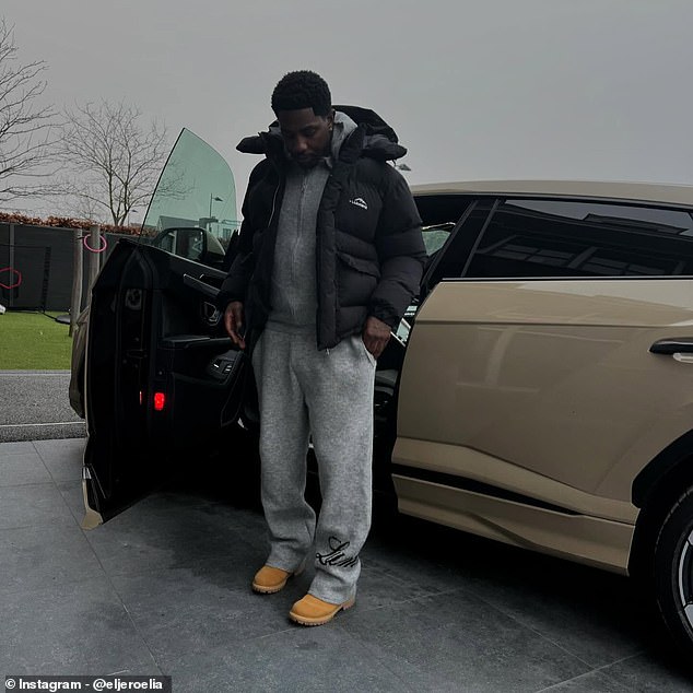 Elia's £270,000 Lamborghini Urus suffered significant damage in a three-car crash