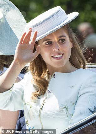 Princess Beatrice attended Trooping the Colour in June 2018