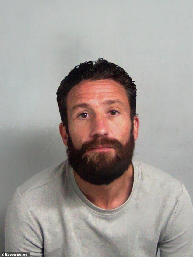 Stuart Williams, 36, was jailed for two years and four months after he 'got onto the roof of the Bell Hotel and attempted to ring the bell. He also kicked at an officer and got onto the roof of a school for children with special needs