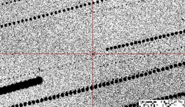 A huge asteroid passed within 300 miles of Earth, but astronomers only realised the close encounter had happened when telescopes picked up the asteroid hours later. Pictured: Image of the asteroid taken by the Las Cumbres Observatory