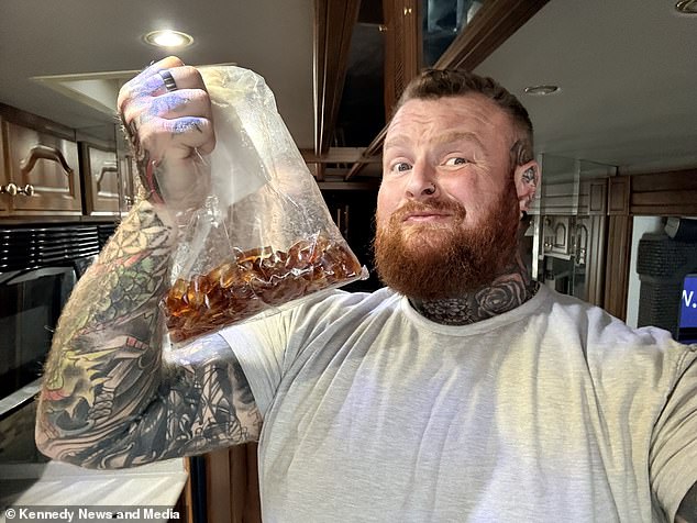 He said he thought 3kg for £18 was a good deal, not knowing the horrendous pain his binge would cause