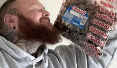 Nathan bought the 3kg bag of sweets from Amazon to satisfy his cravings, despite not usually having a sweet tooth