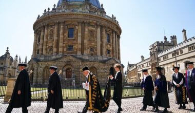 Oxford (pictured) is still the best university in the world despite the worst performance in a decade from the UK overall, according to new rankings