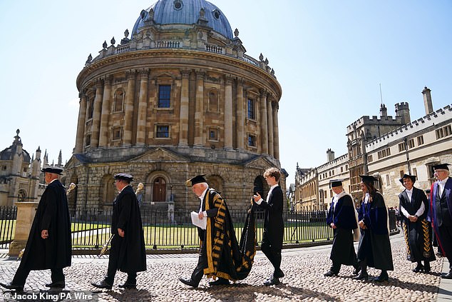 Oxford (pictured) is still the best university in the world despite the worst performance in a decade from the UK overall, according to new rankings
