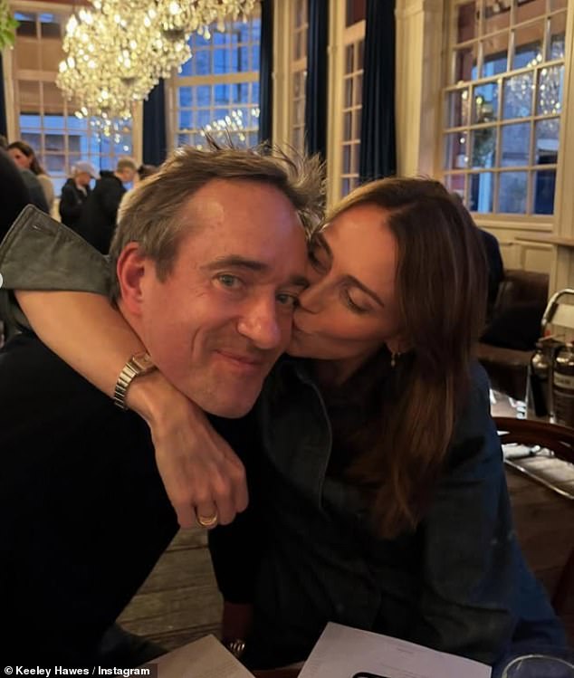 Keeley Hawes rang in her 21th wedding anniversary with her husband Matthew MacFadyen on Wednesday with a loved-up post on Instagram