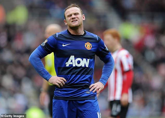 Rooney was on the wrong side of the title decision, having been playing for Manchester United, who narrowly missed out