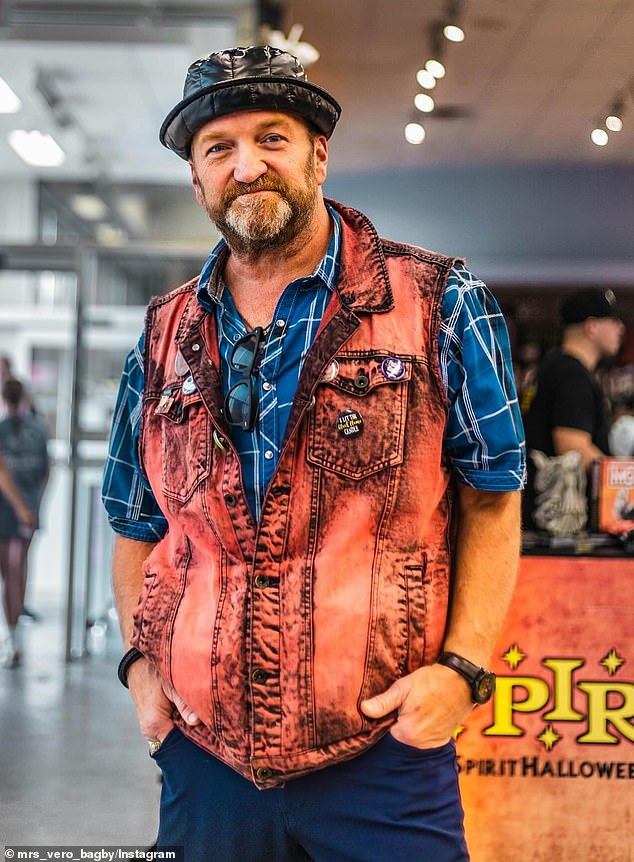 The two met online through a Hocus Pocus Facebook group in October 2022. Bigby is seen recently