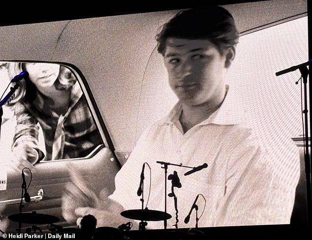 'We want you to see this,' began the crooner. Wilson, who wrote many of The Beach Boys hit songs, passed away in June in Beverly Hills at the age of 82