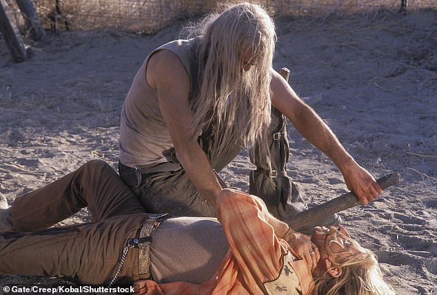 Moseley, pictured with long hair, also was in the 2005 film The Devil's Rejects