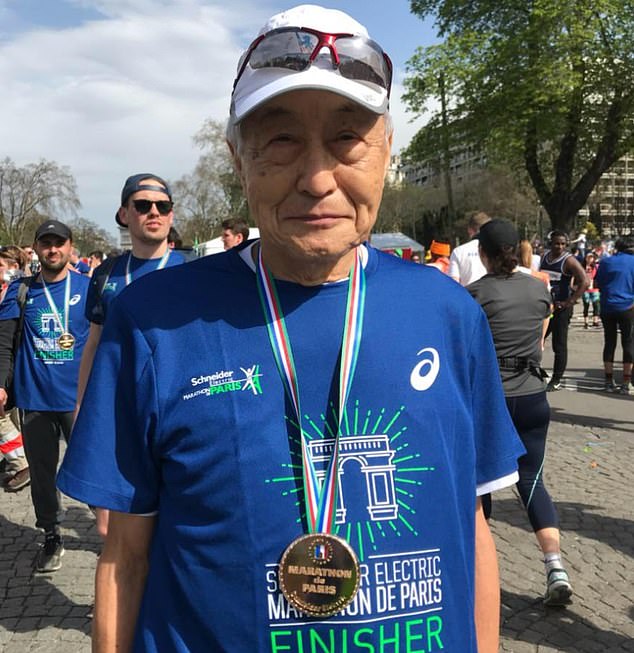 At 91, Koichi Kitabatake is set to be the oldest runner in the TCS New York City Marathon