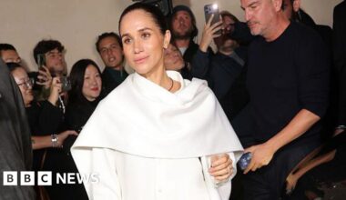Meghan Markle makes surprise appearance at Paris Fashion Week