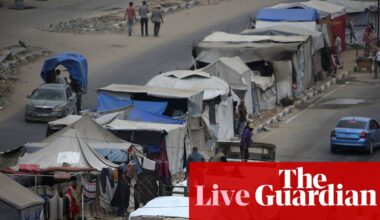 Ceasefire live: aid trucks enter Gaza as Netanyahu says Israel is ready for ‘immediate’ release of hostages | Gaza