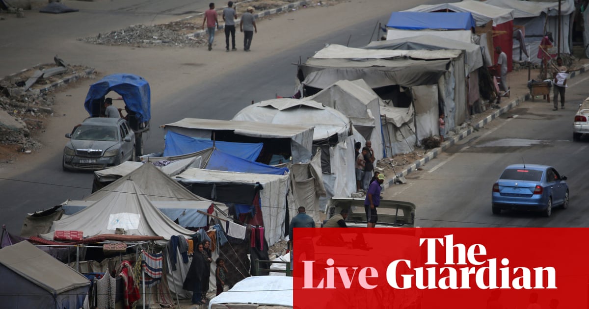 Ceasefire live: aid trucks enter Gaza as Netanyahu says Israel is ready for ‘immediate’ release of hostages | Gaza
