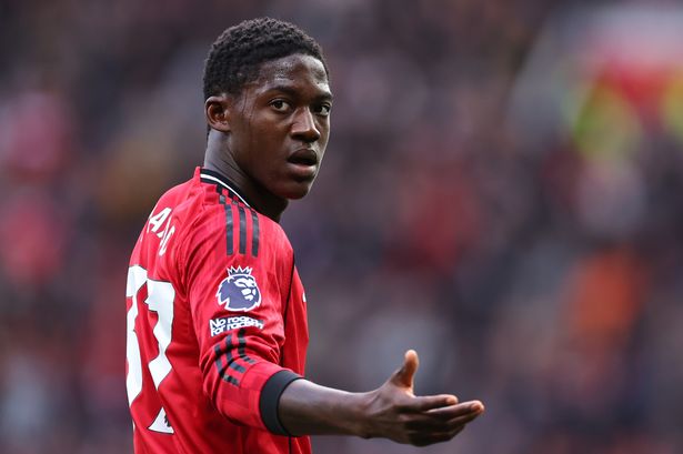 Manchester United midfielder Kobbie Mainoo has found playing time hard to come by this season