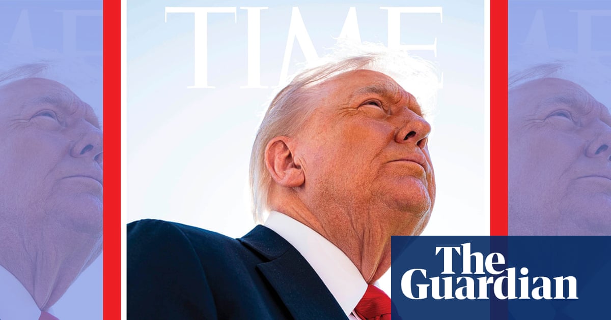 ‘The worst of all time’: Trump rails against ‘super bad’ Time magazine cover | Donald Trump