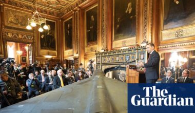 Ukraine war briefing: Poland minister shows Shahed drone and warns of ‘deep’ Russian threat | Ukraine