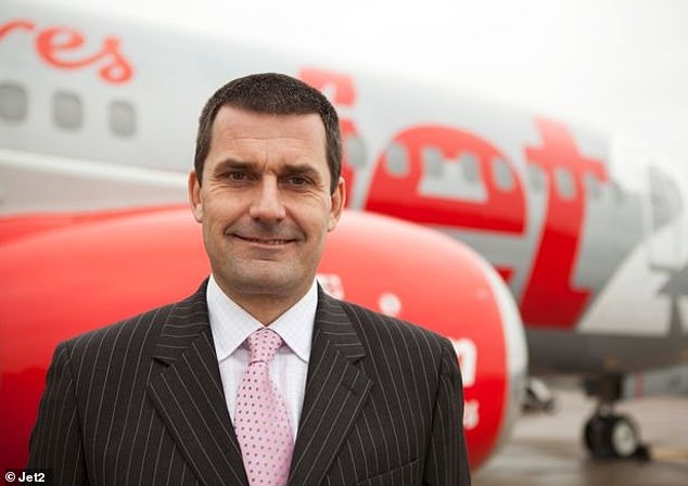 Jet2 chief executive Steve Heapy has expressed fears about the Budget raising taxes