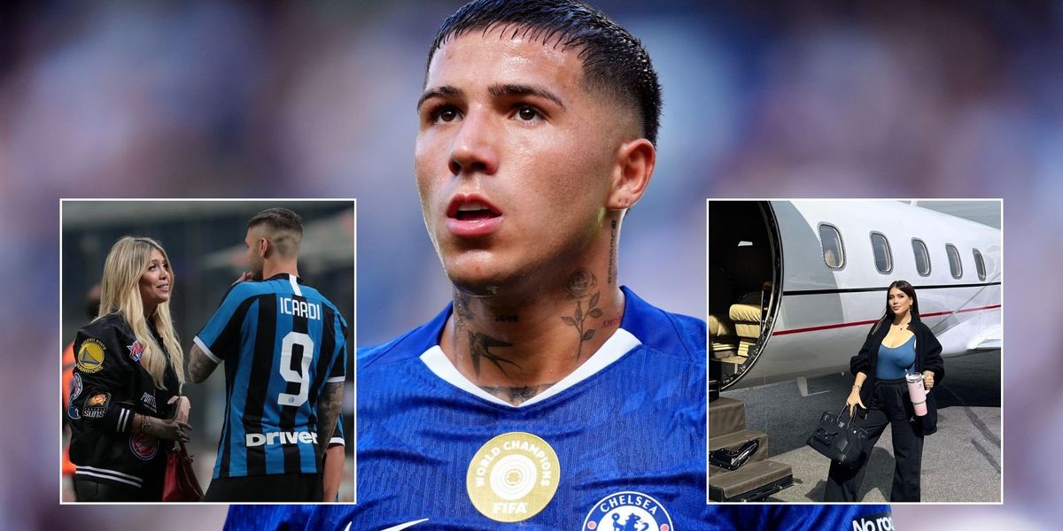 Enzo Fernandez's girlfriend speaks out after flirty message sent by former Argentina star's ex-wife