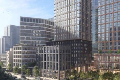 PLP adds two storeys to Bankside Yards tower for building safety compliance