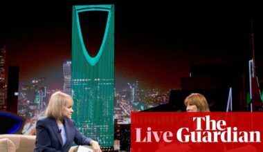 Pound slides on bleak outlook for UK public finances; mortgage approvals hit nine-month high – business live | Business