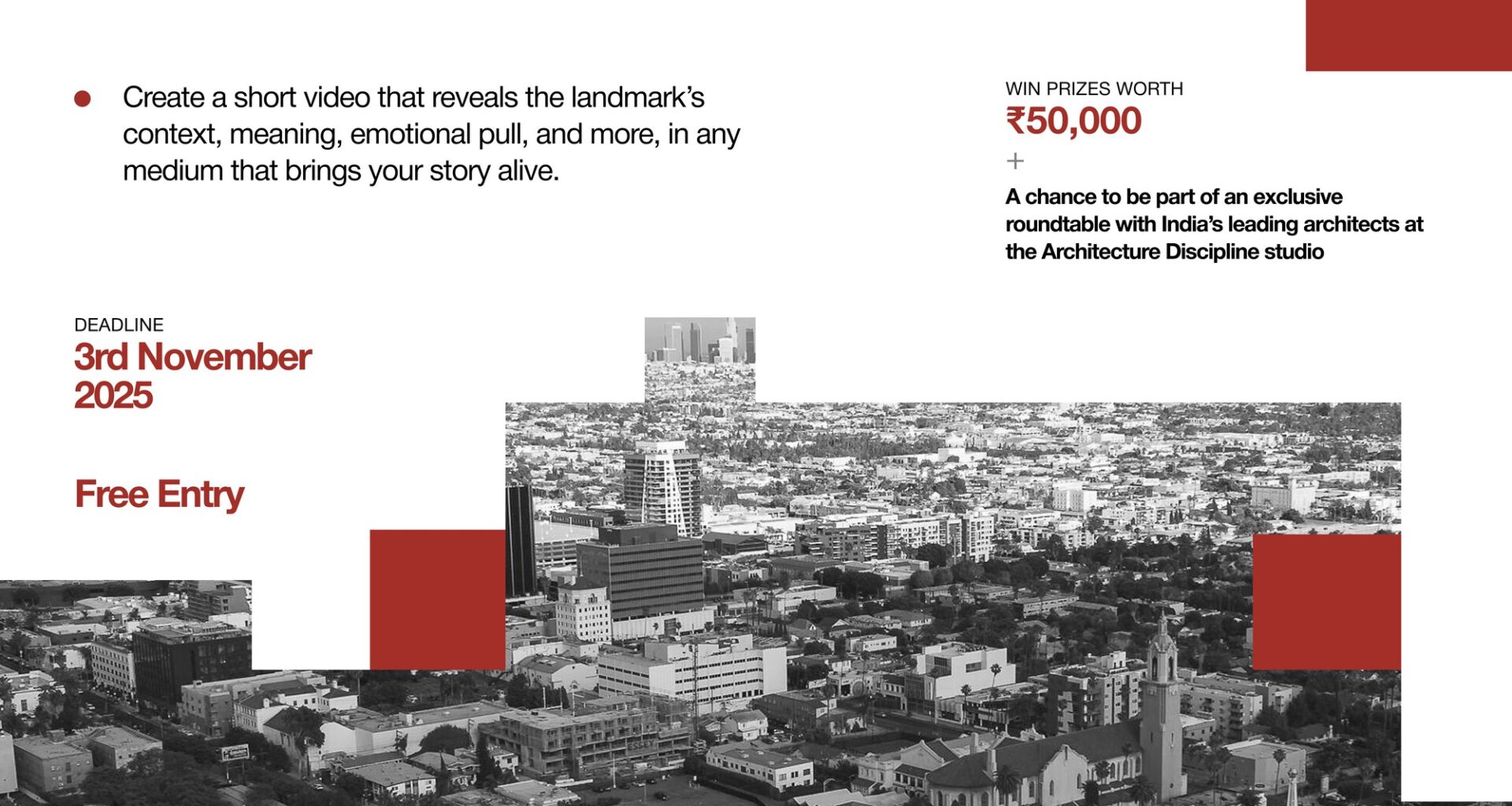 Deconstruct a Landmark: Call for Entries