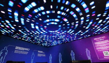 Mesmerising image of 3.2 billion characters to show genetic make up