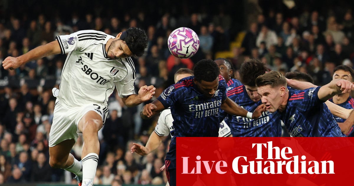 Fulham v Arsenal: Premier League – live | Premier League