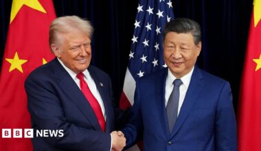 Donald Trump and Xi Jinping begin talks as US and China edge closer to a trade deal