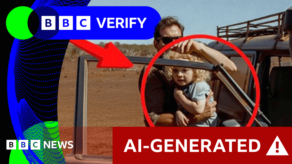 BBC Verify Live: How AI helped spread misinformation over Australian boy's disappearance
