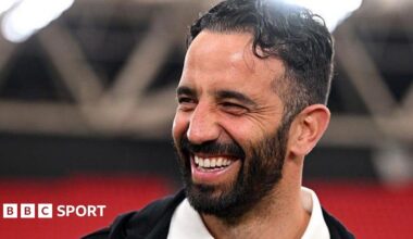 Ruben Amorim smiling