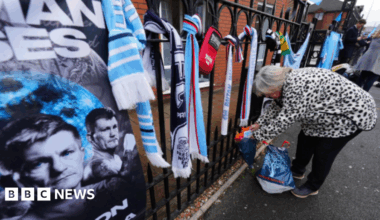 Ricky Hatton funeral live: Mourners gather as procession around Manchester begins