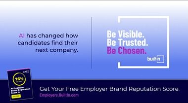 Built In Launches Recruitment Industry's First Platform to Help Companies Measure and Shape Employer Reputation to Convert Talent in an AI-First Hiring Market