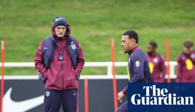 Tuchel insists England should embrace underdog status at 2026 World Cup | England