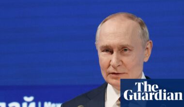 Putin dismisses fears that Moscow plans to attack Nato as ‘nonsense’ | Vladimir Putin