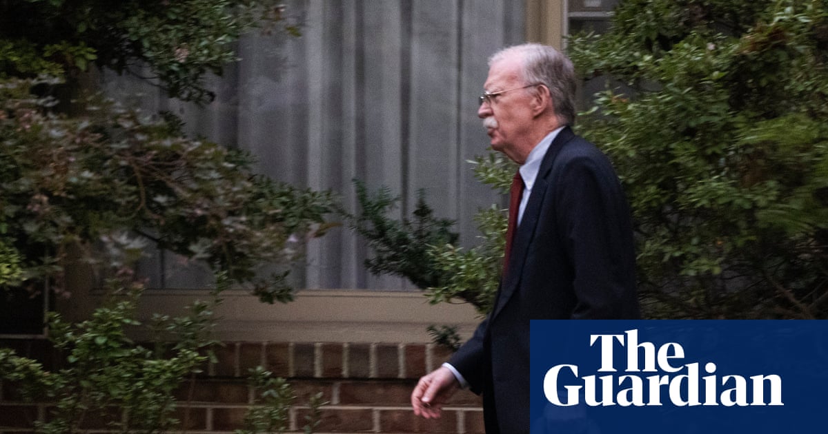 Ex-Trump adviser John Bolton surrenders after indictment | John Bolton