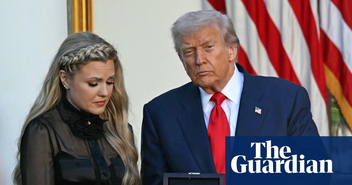 Trump posthumously awards Charlie Kirk the Presidential Medal of Freedom | Donald Trump