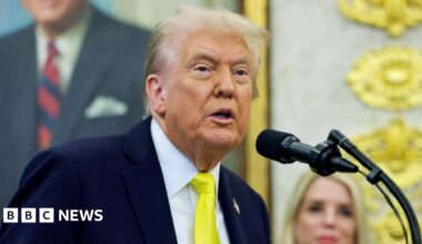 'I am speaking to President Putin now,' Trump says