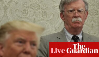 John Bolton says he hopes to expose Trump’s ‘abuse of power’ after being indicted – US politics live | US news