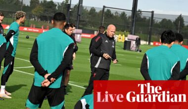 Alisson out for Liverpool; Manchester United stadium latest; Palmer out for six weeks – football live | Premier League