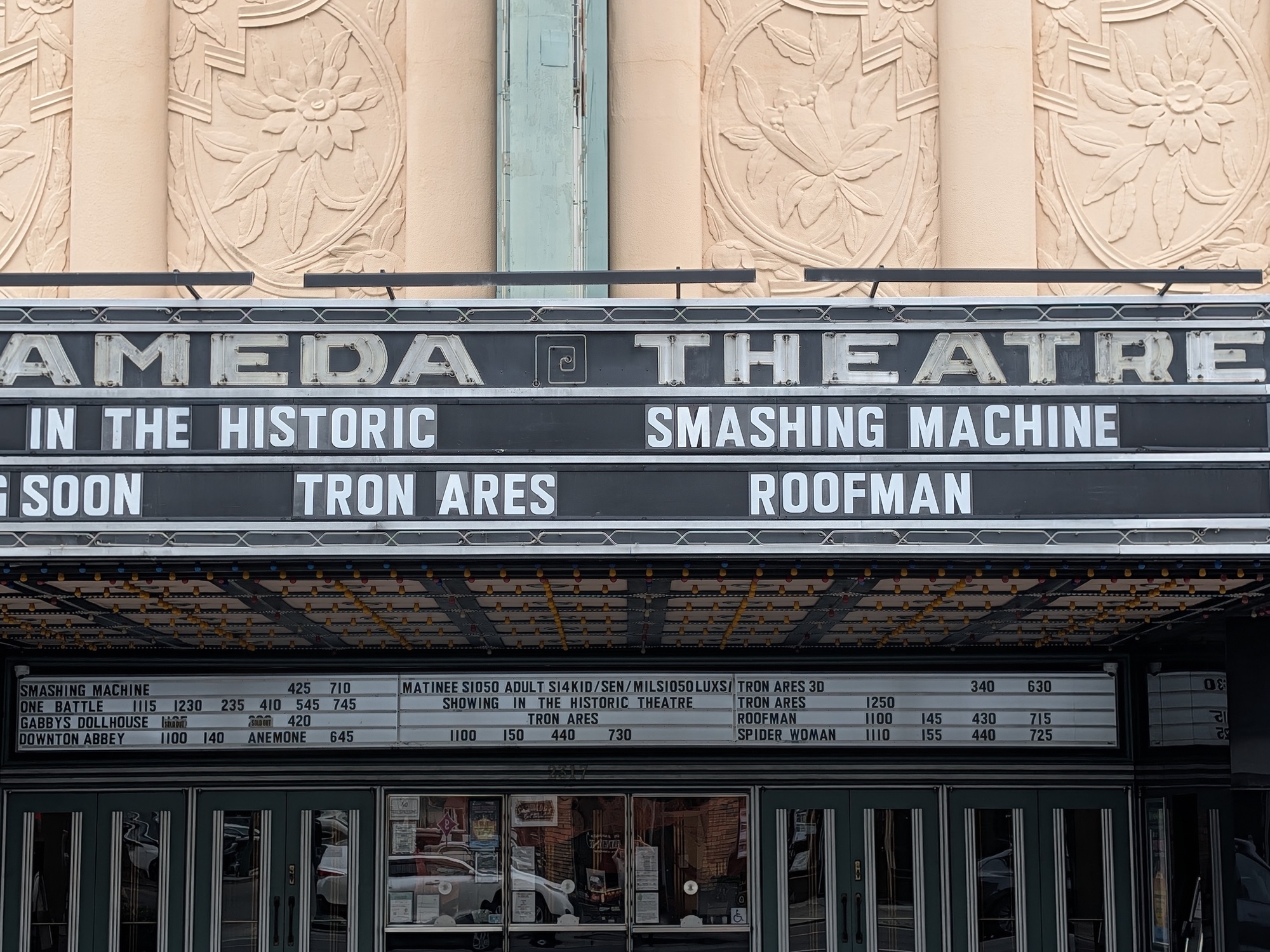 Movie marquee by pixel 10 pro